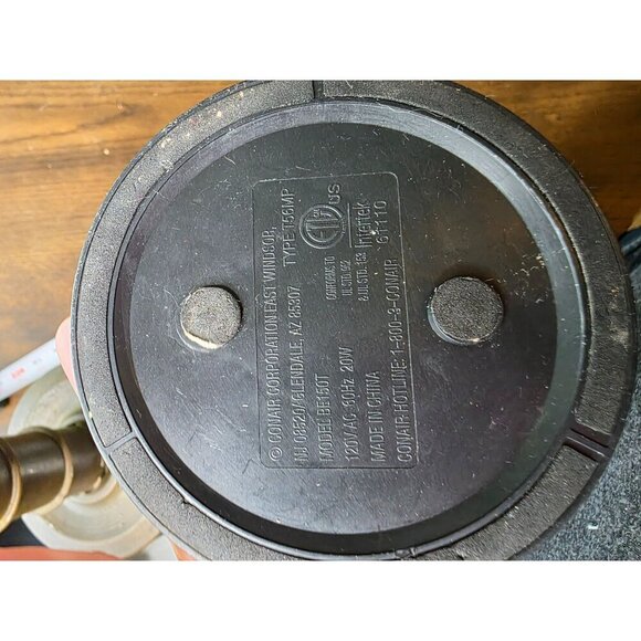 Countertop LED Makeup Mirrors,6 Inch Double Sided Lights Brass Adjustable Standi - Picture 6 of 13